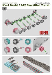 Ryefield 1/35 KV-1 Model 1942 Simplified Turret