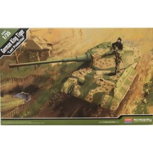 Academy 1/35 German Kingtiger "Last Production" Plastic Model Kit