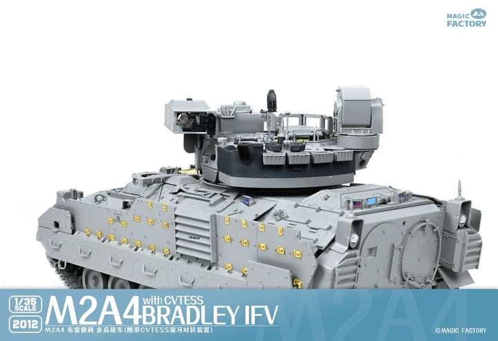 Magic Factory 1/35 M2A4 Bradley IFV w CVTESS Plastic Model Kit