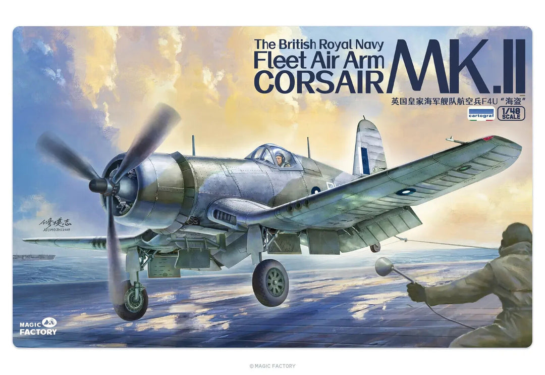 Magic Factory 1/48 Corsair Mk.II British Royal Navy Fleet Air Arm Plastic Model Kit