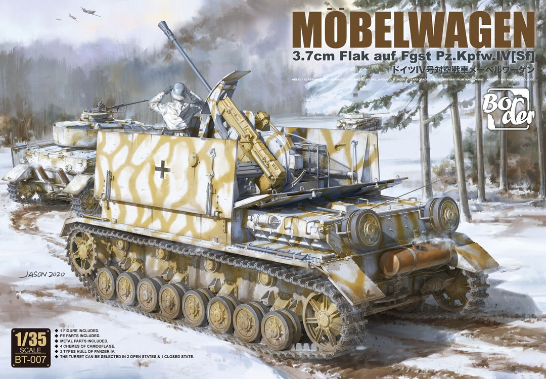 Border Model 1/35 Mobelwagen Plastic Model Kit