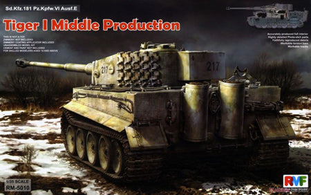 Ryefield 1/35 Tiger I Middle Production with Full Interior