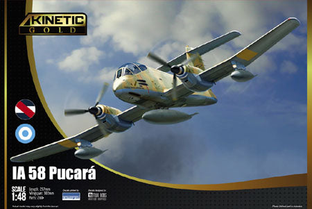 Kinetic 1/48 IA 58 Pucara