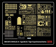 Ryefield 1/35 VK45.01(H) (Fgsl.Nr.V1) Tiger Experimental Series