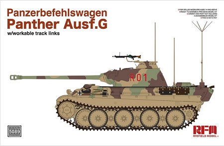 Ryefield 1/35 Panzerbefehlswagen Panther Ausf.G