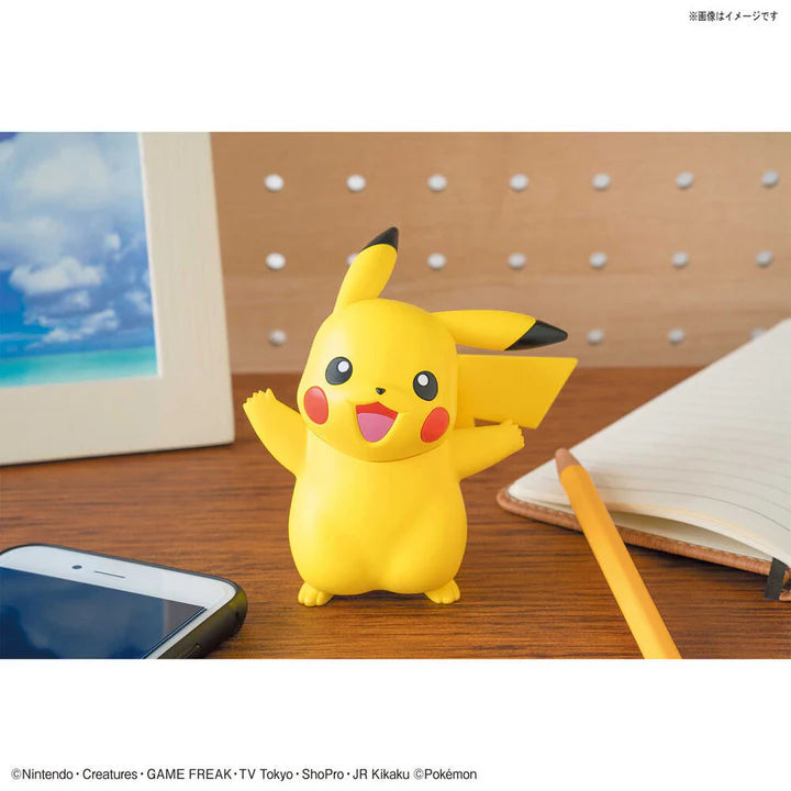 Pokemon Model Kit Quick!! 01 PIKACHU