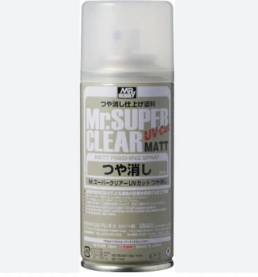 Mr Super Clear UV Cut Flat Spray