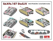 Ryefield 1/35 Sd.Kfz.167 StuG.IV Early Production w/workable track links