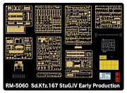 Ryefield 1/35 Sd.Kfz.167 StuG.IV Early Production w/workable track links