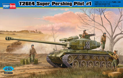 HobbyBoss 1/35 T26E4 Super Pershing, Pilot #1 Plastic Model Kit