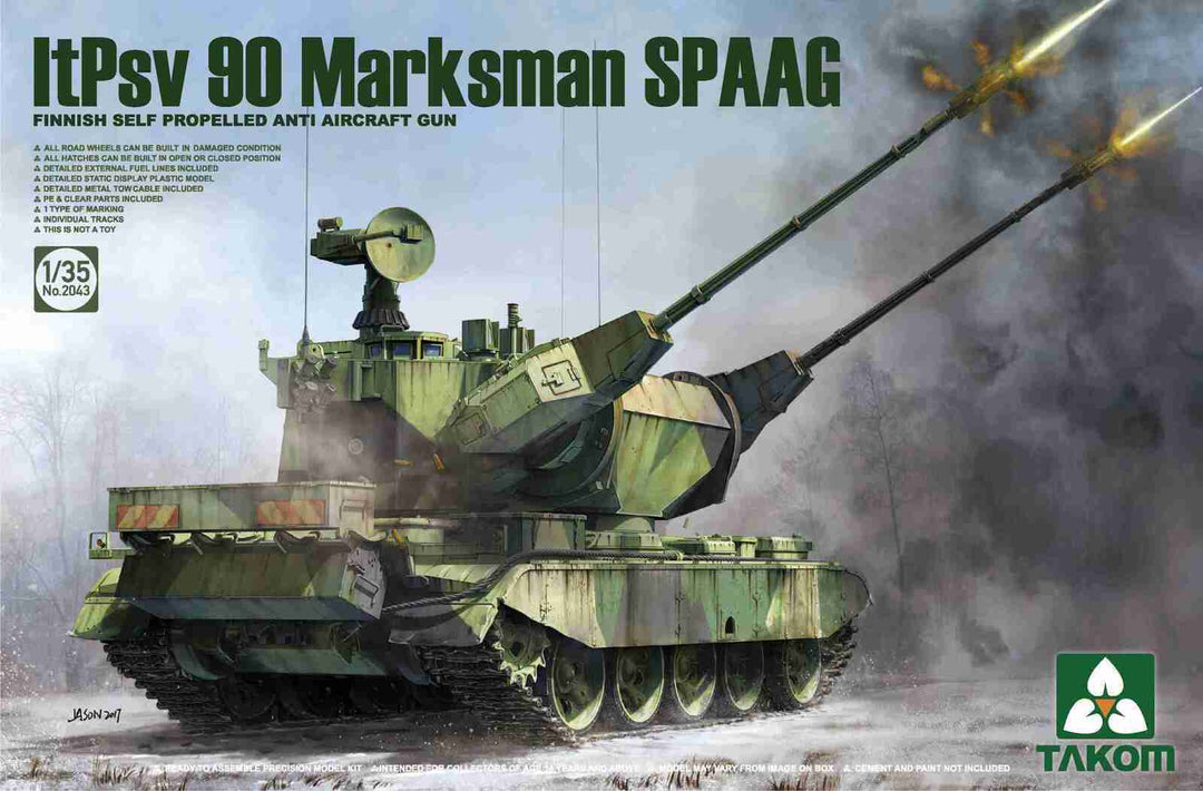 Takom 1/35 Finnish ItPsv 90 Marksman SPAAG