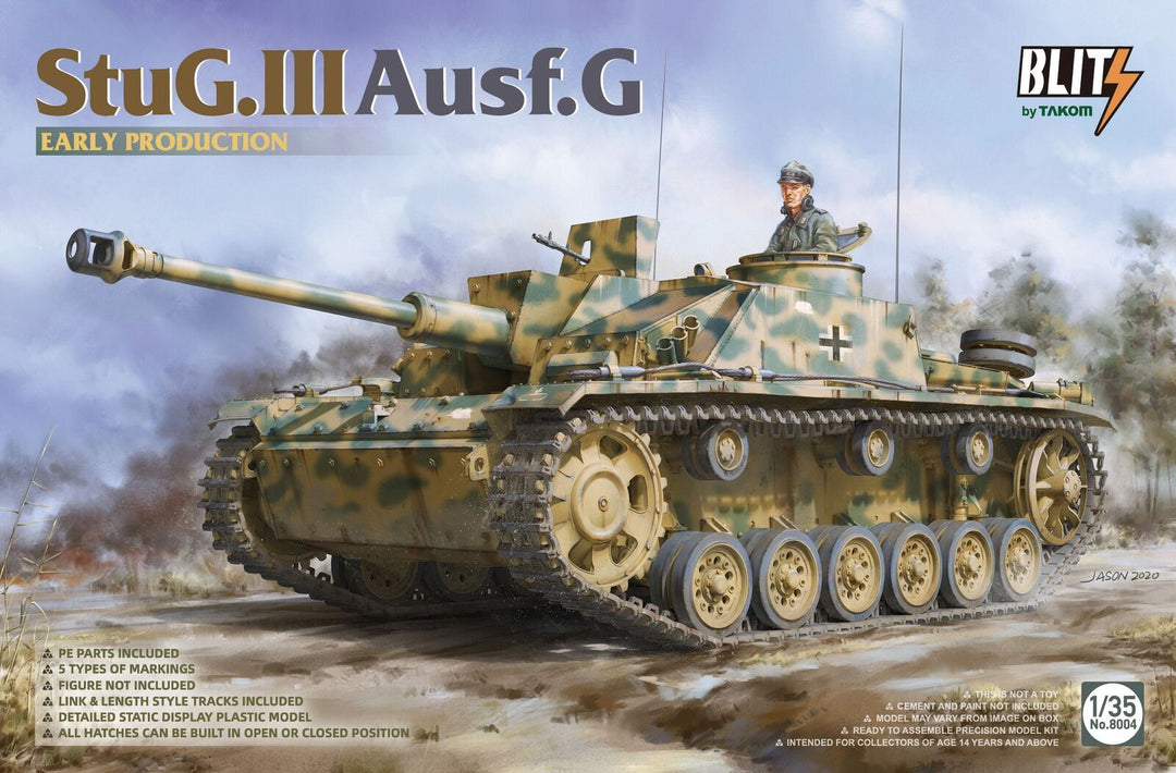 Takom 1/35 StuG.III Ausf.G early production Plastic Model Kit