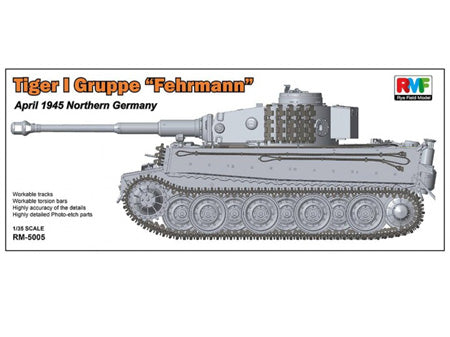 Ryefield 1/35 Tiger I Gruppe "Fehrmann" Apr 1945 Northern Germany