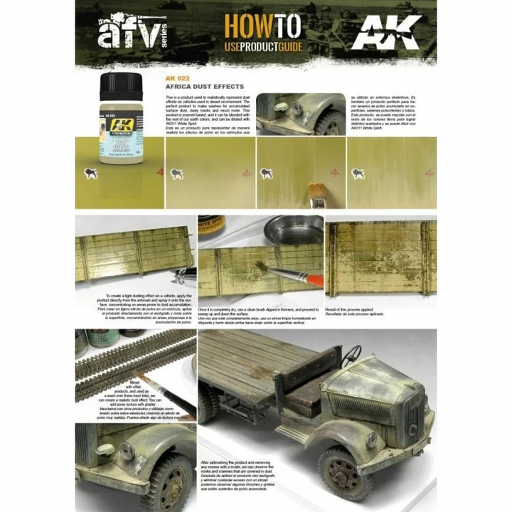 AK Interactive Weathering Products - Africa Dust Effects