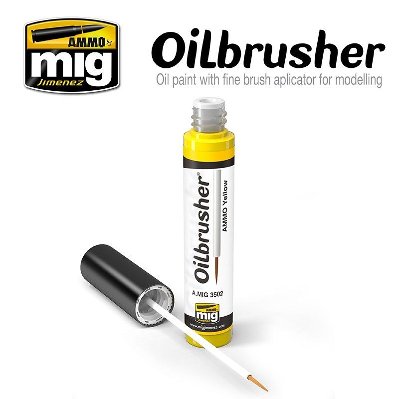 Ammo by MIG Oilbrusher Ammo Yellow