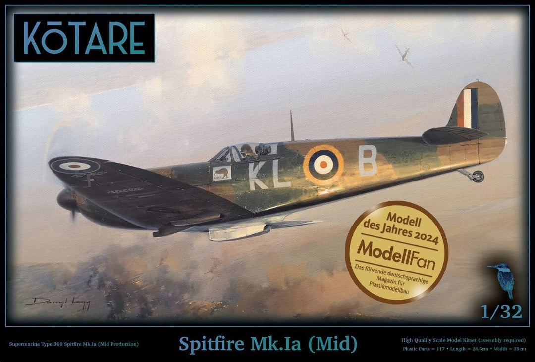 K32001 Kotare 1/32 Spitfire Mk.Ia (Mid) - [PRE-ORDER]