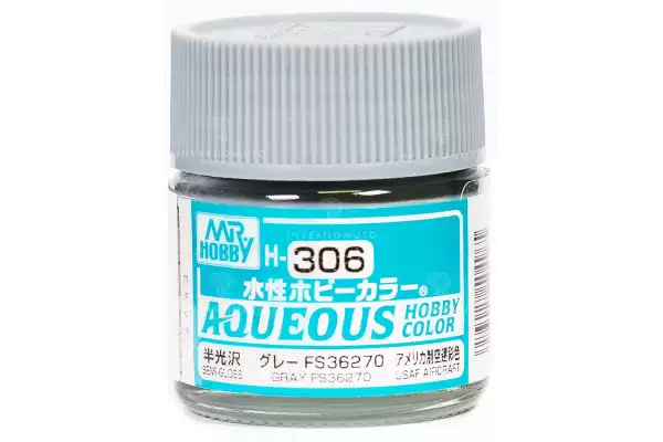 Mr Hobby Aqueous Semi Gloss Grey FS 36270