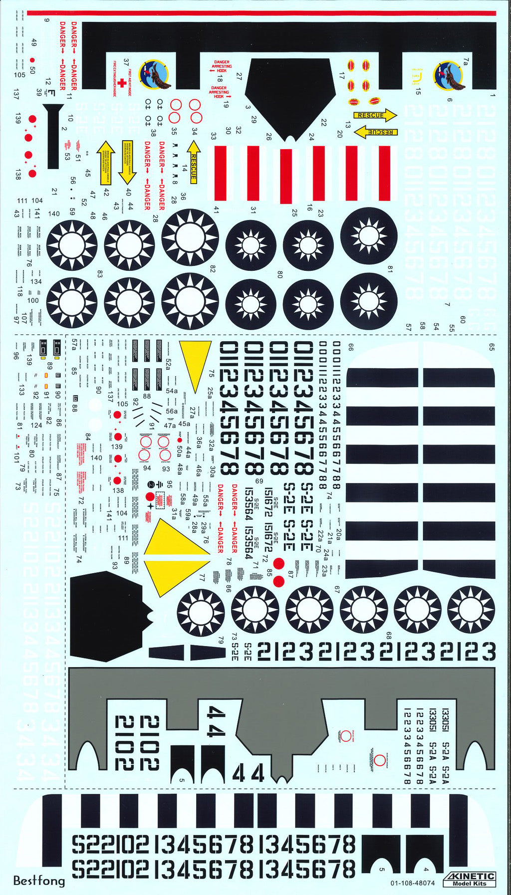 Kinetic 1/48 ROCAF S-2A/E/G Tracker