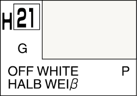 Mr Hobby Aqueous H21 Gloss Off White
