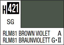 Mr Hobby Aqueous Semi Gloss RLM81 Brown Violet