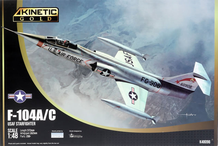 Kinetic 1/48 F-104A/C USAF Starfighter