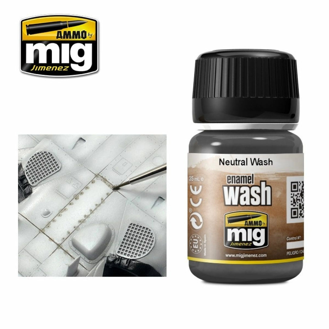 Ammo by MIG Enamel Washes Neutral Wash 35ml