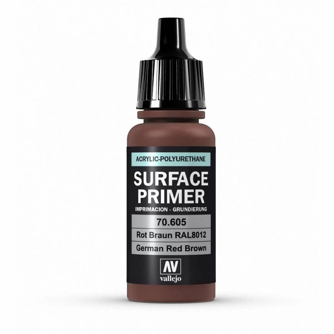 Vallejo Surface Primer - German Red Brown 17 ml