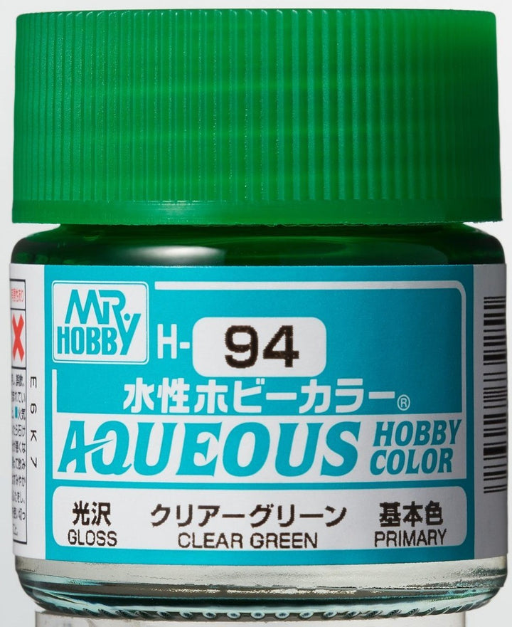 Mr Hobby Aqueous Gloss Clear Green