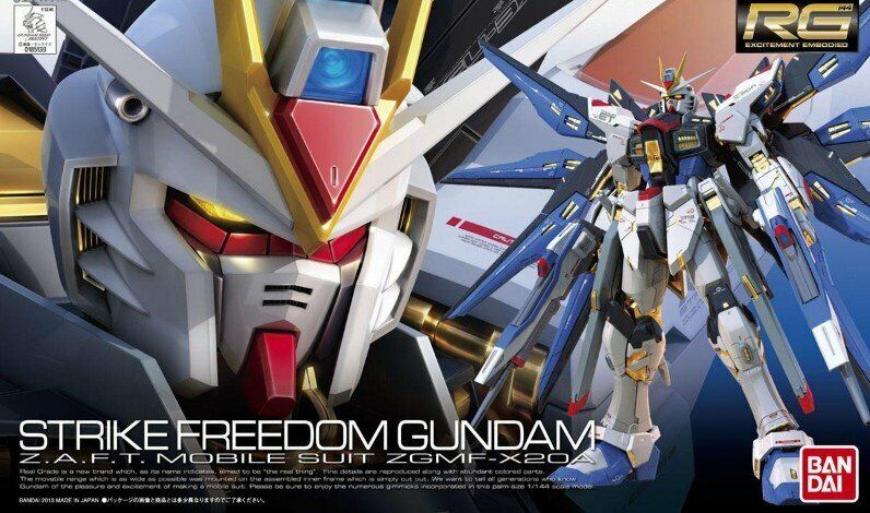 Bandai RG 1/144 ZGMF-X20A Strike Freedom Gundam