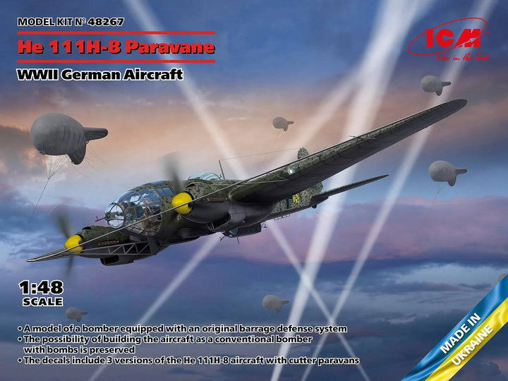 ICM 1/48 He 111H-8 Paravane